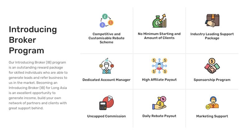 Long Asia Launches Highly Rewarding Introducing Broker Program with Uncapped Commissions